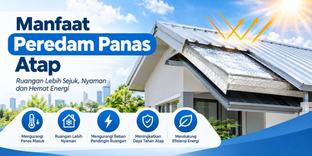 Manfaat Peredam Panas Atap